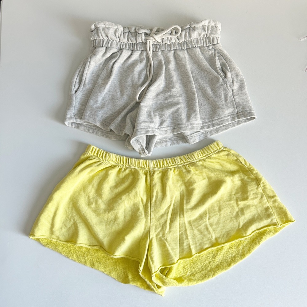Urban Outfitters Out From Under Womens Bundle Lot (2) Lounge Sweat Shorts Size S
